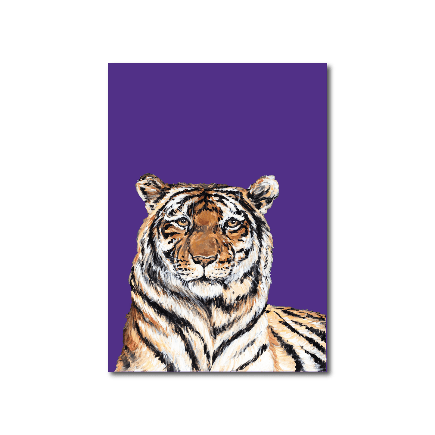 Purple Tiger Card