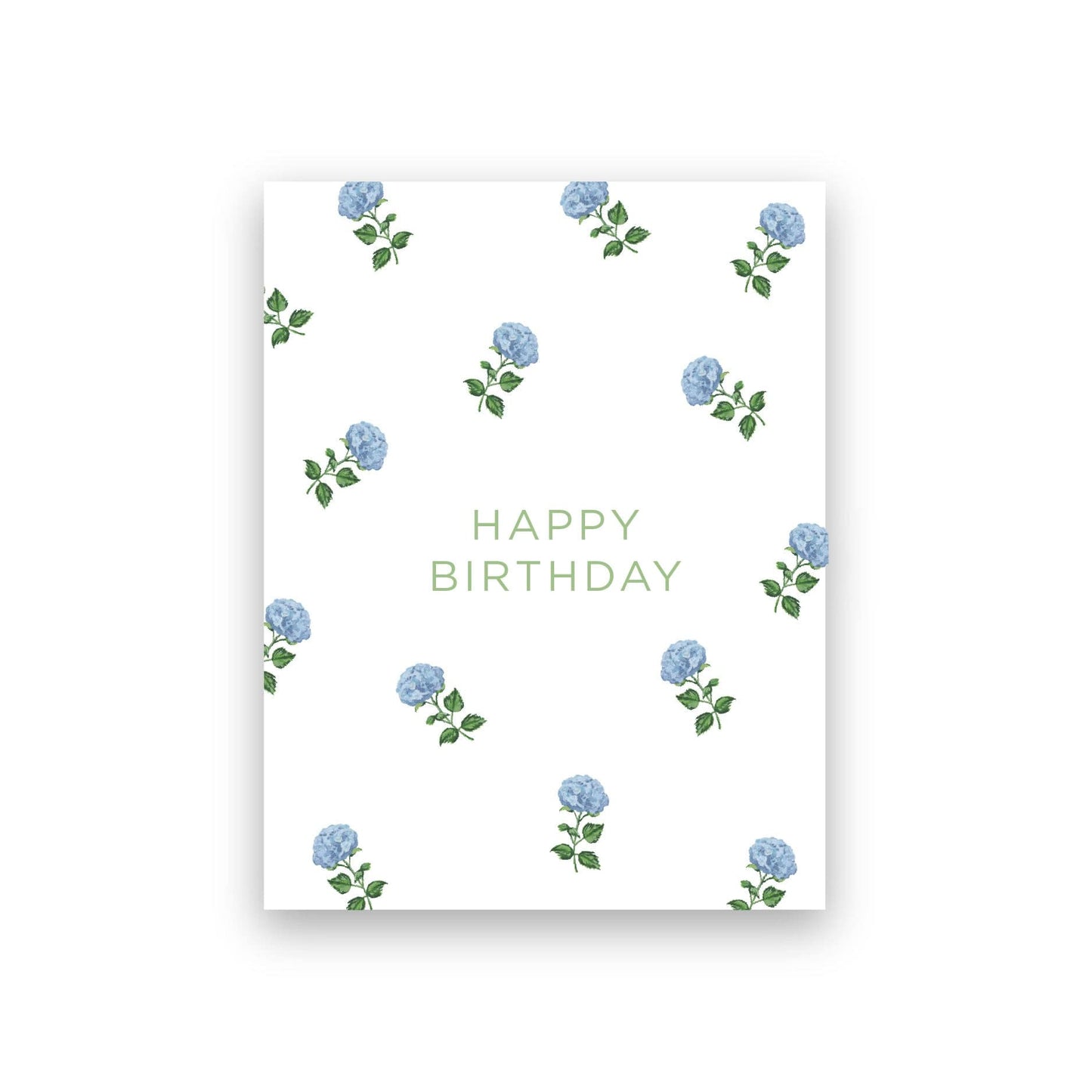 Hydrangea Happy Birthday Day Card