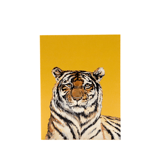 Gold Tiger Enclosure Card