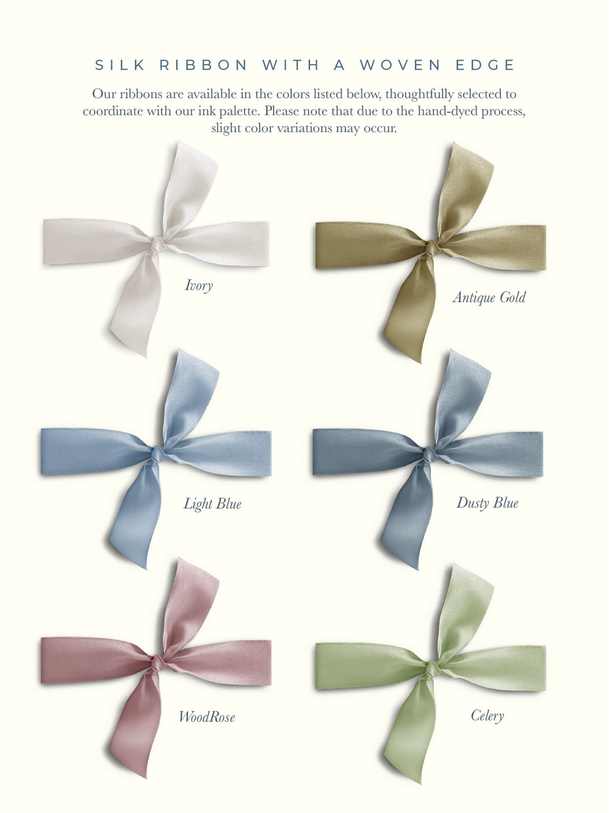 Oven Ribbon Silk Ribbon with a Woven Edge – Mads Studio & Co.