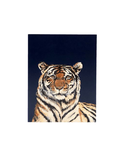 Blue Tiger Enclosure Card