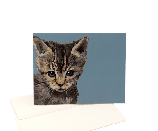 Cat Blue Notecards