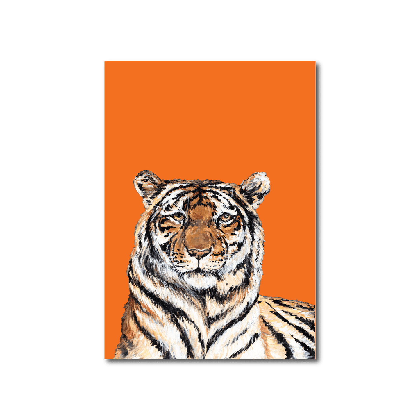 Orange Tiger Card