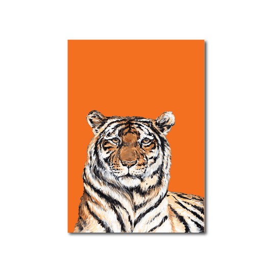 Orange Tiger Card