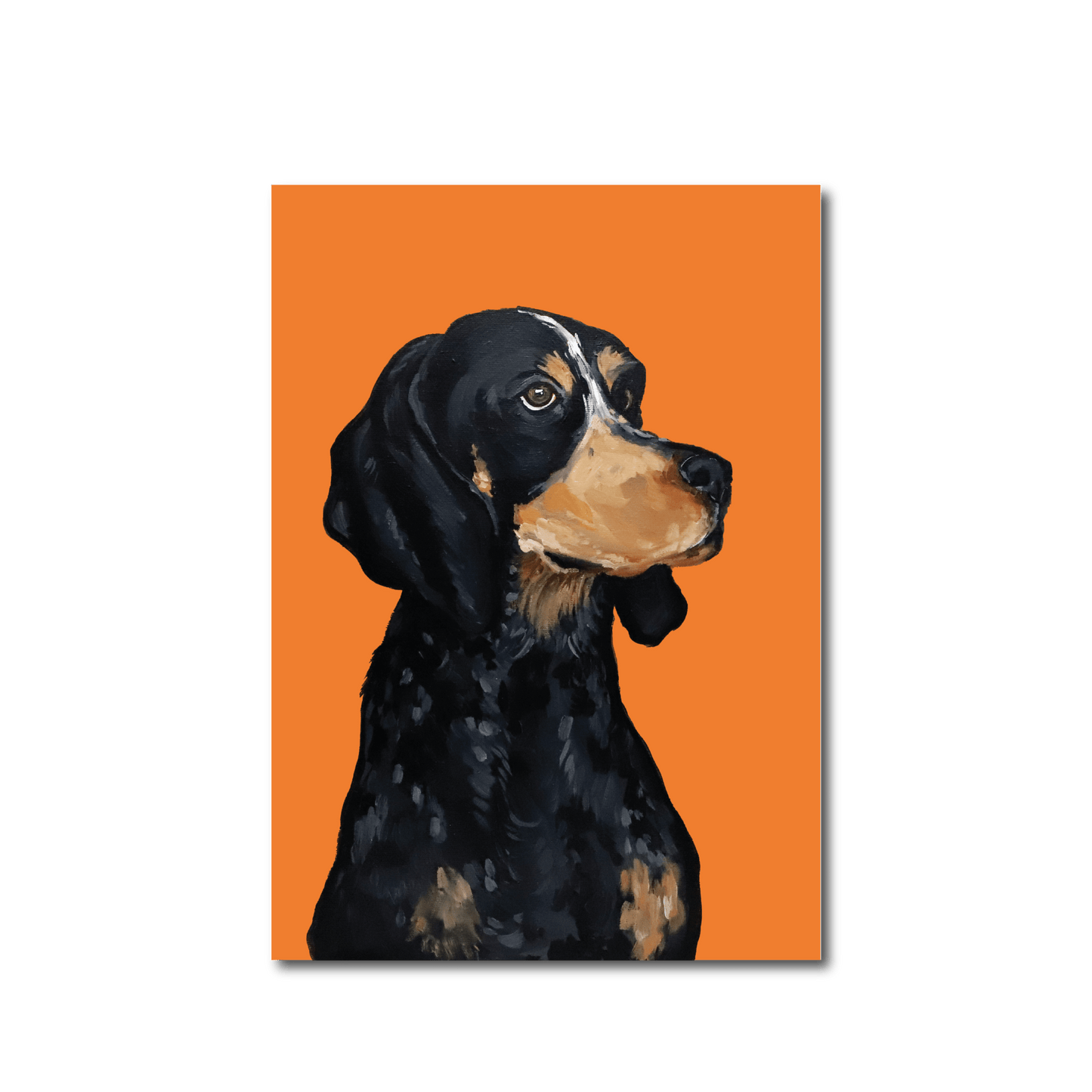 Bluetick Coonhound Card