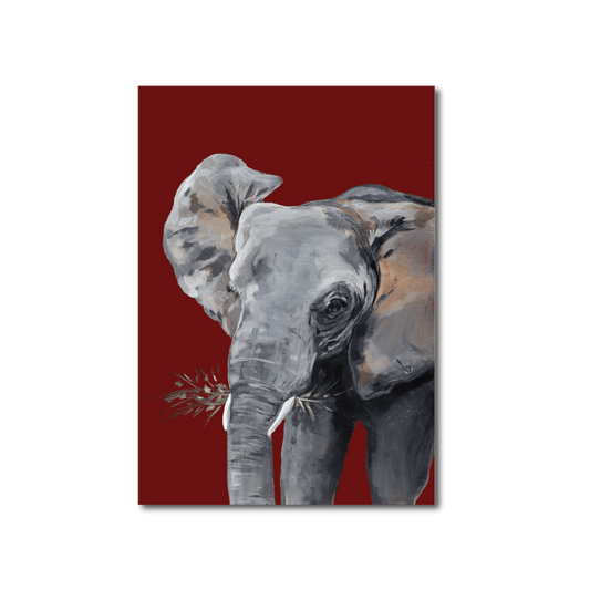 Crimson Elephant Card
