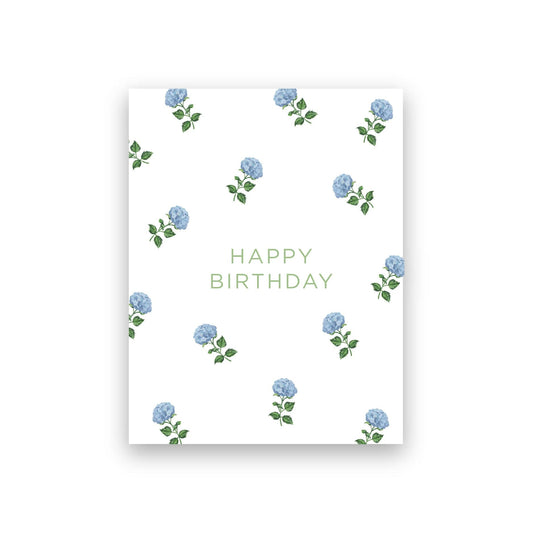 Hydrangea Happy Birthday Day Card
