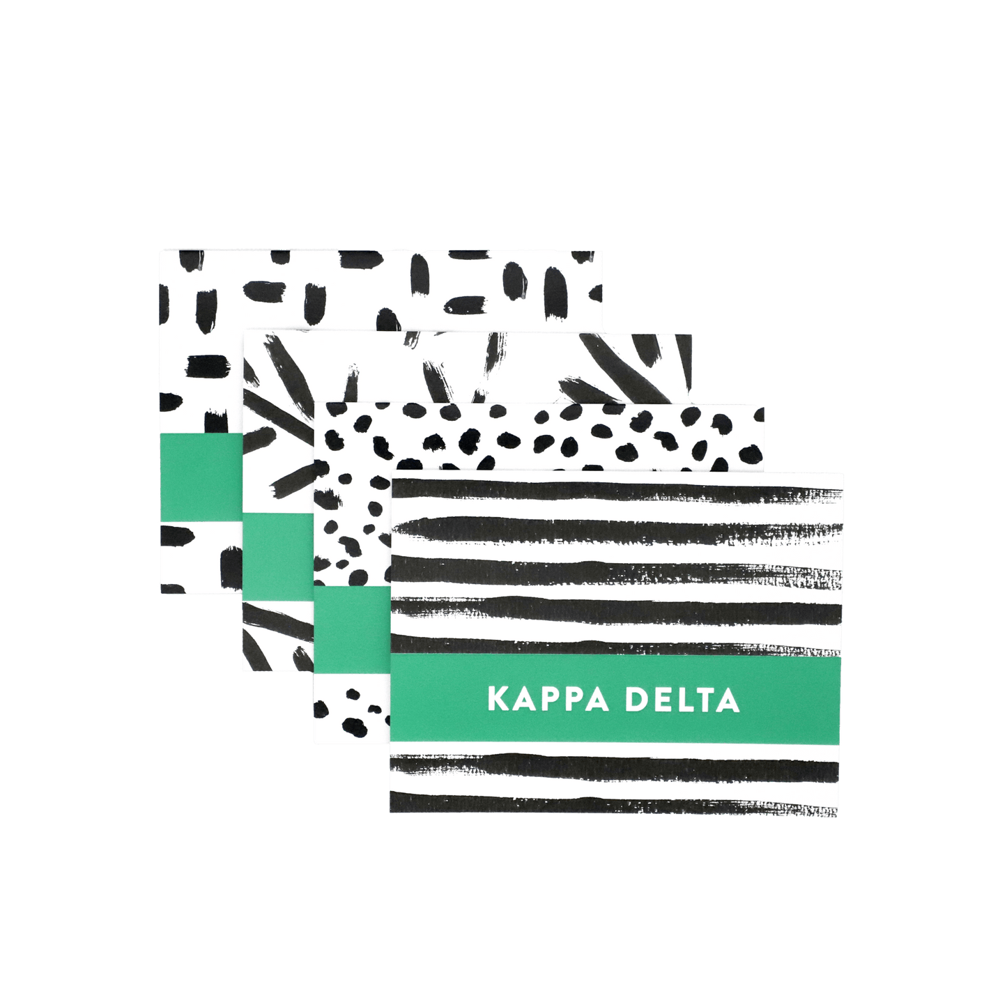 Kappa Delta Patterned Notecards