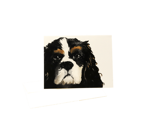 King Charles Ivory Notecards