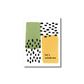 Let's Celebrate Yellow + Green Dots Card