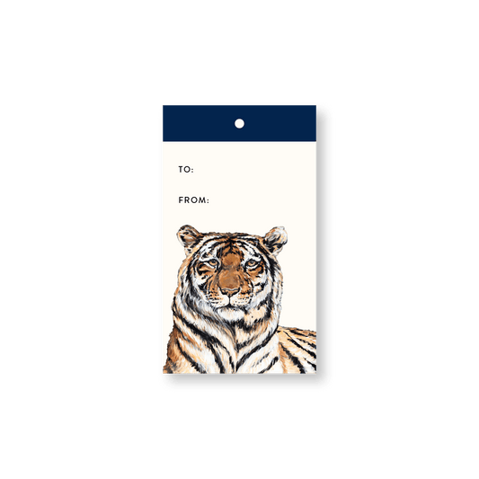 Blue Tiger Gift Tags