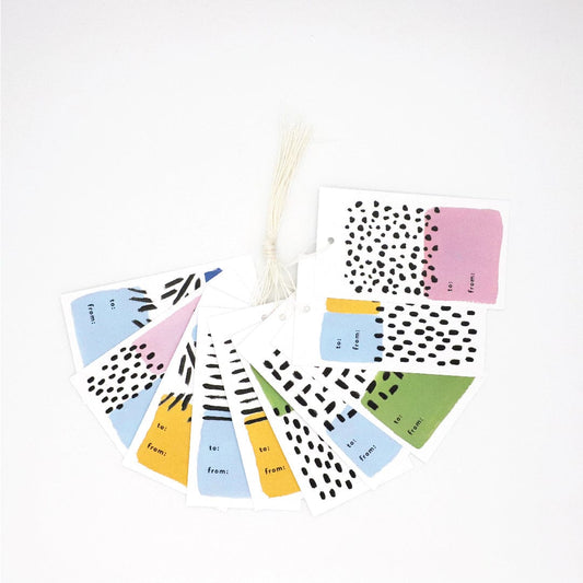 Geometric Variety Pack Gift Tags