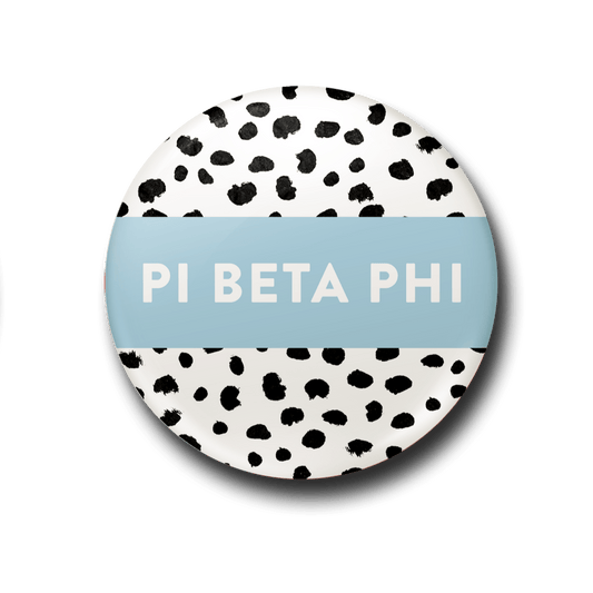 Pi Beta Phi Patterned Button