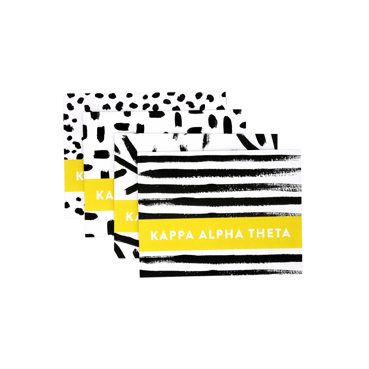 Kappa Alpha Theta Patterned Notecards