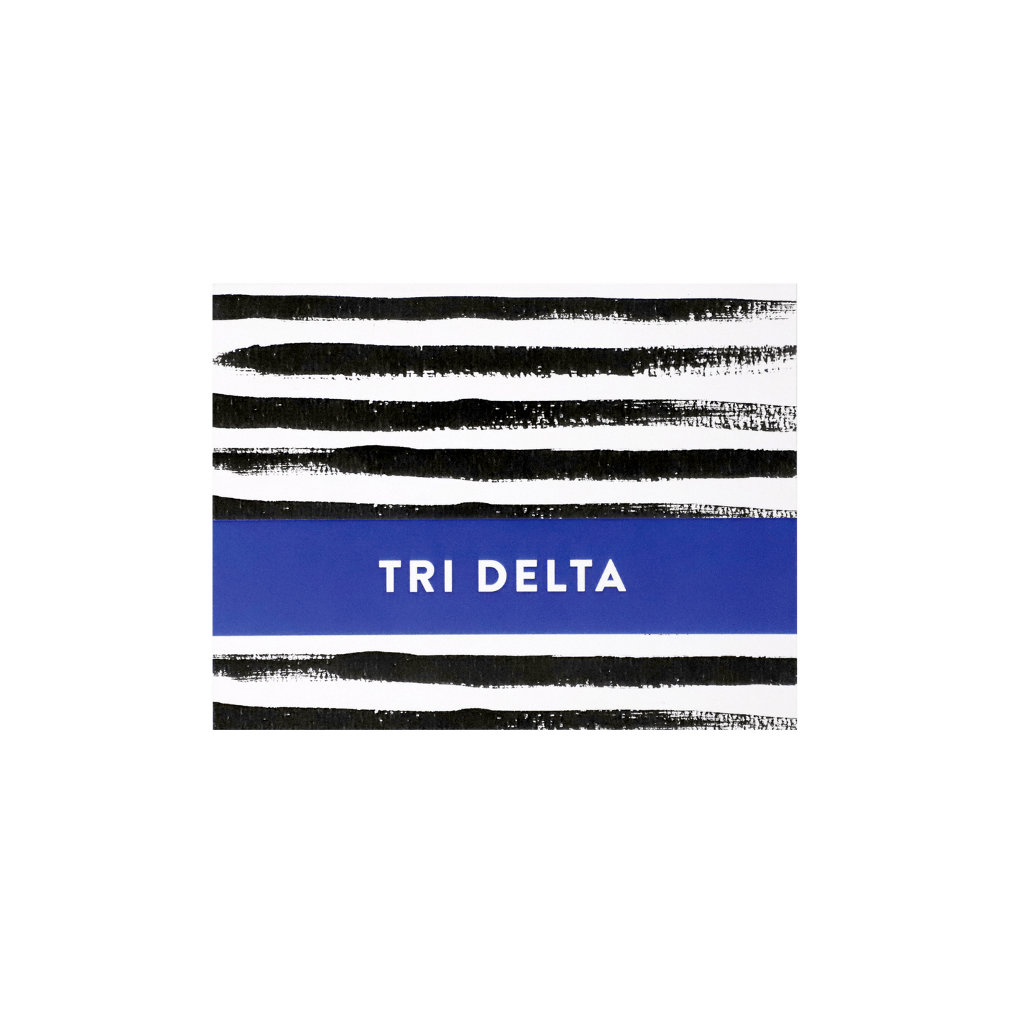 Tri Delta Patterned Notecards