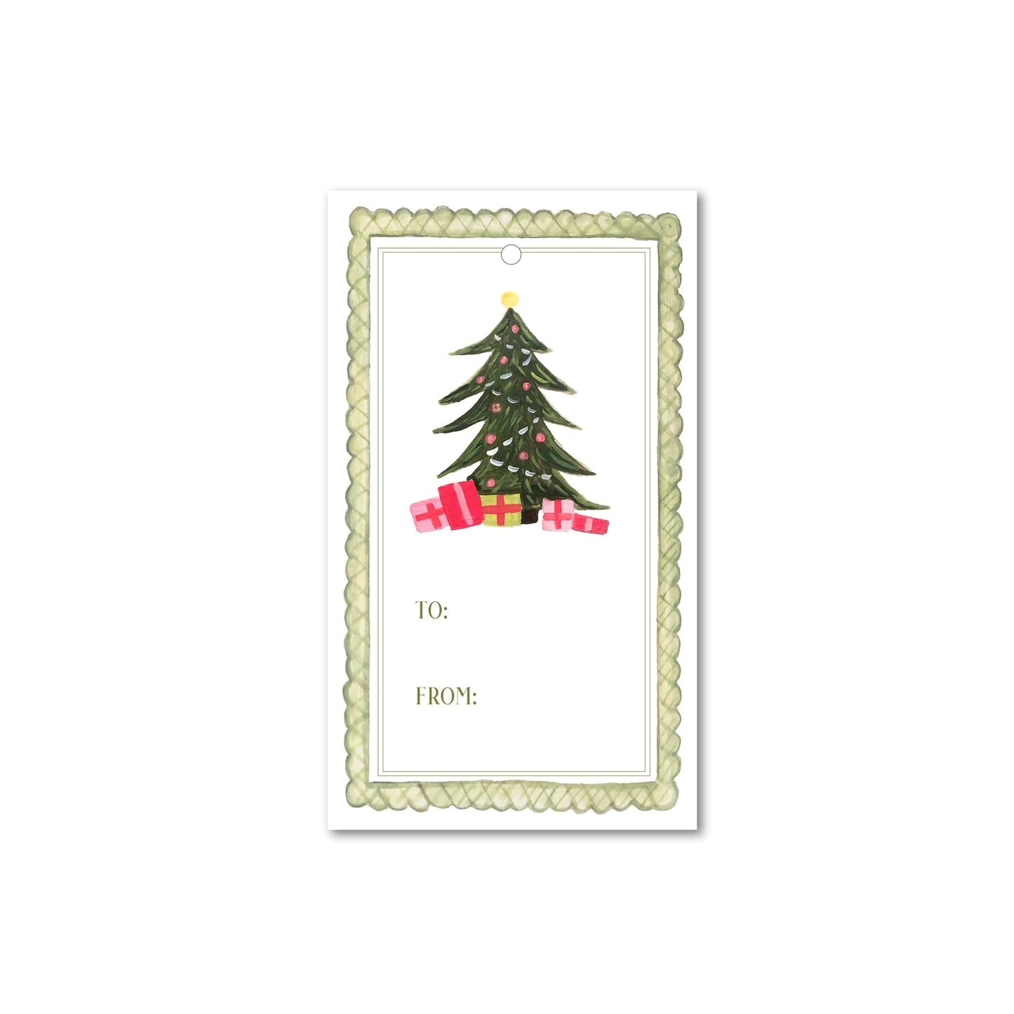 Christmas Tree Gift Tags