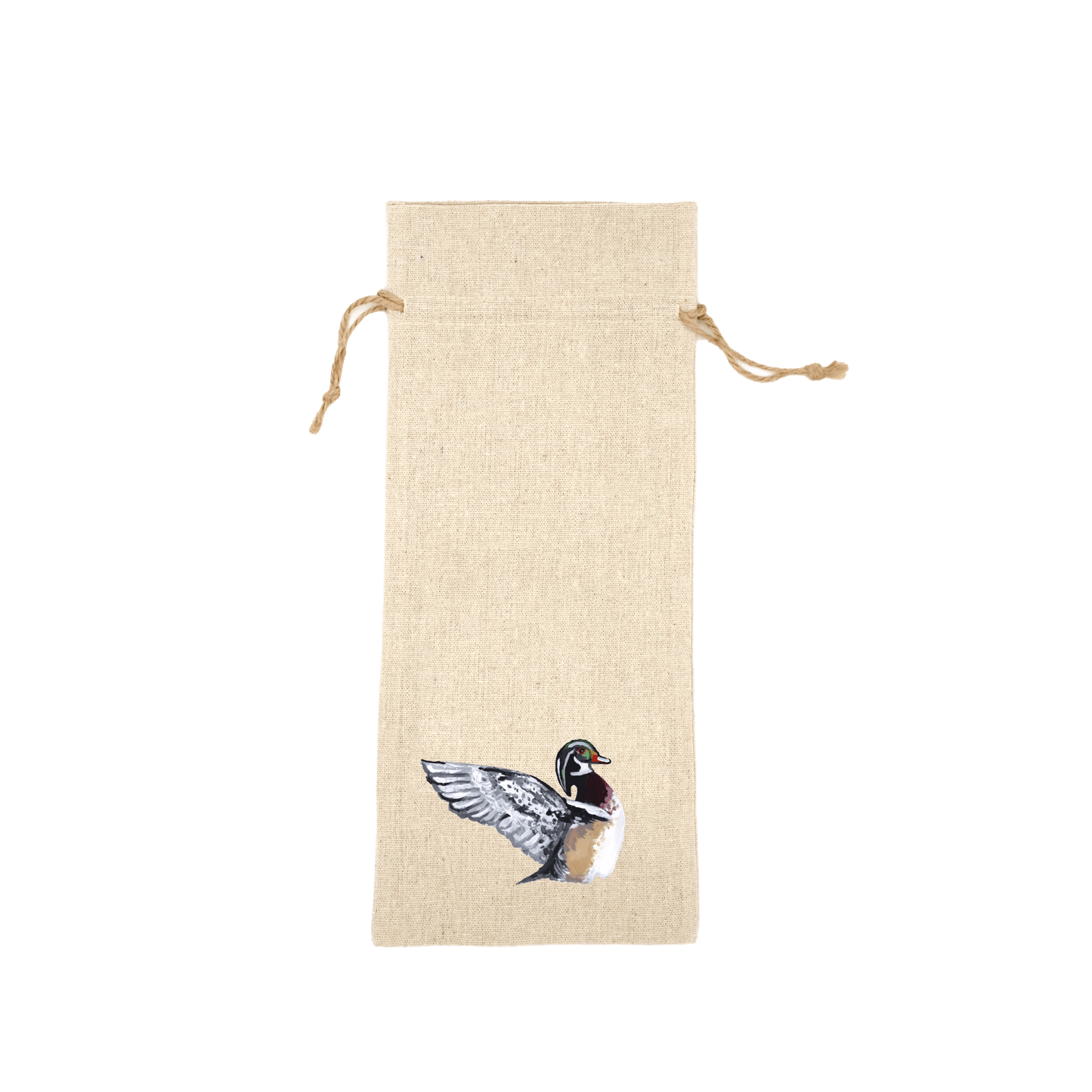 Wood Duck Wine Bag