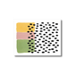 Geometric Green, Pink + Yellow Notecard Set