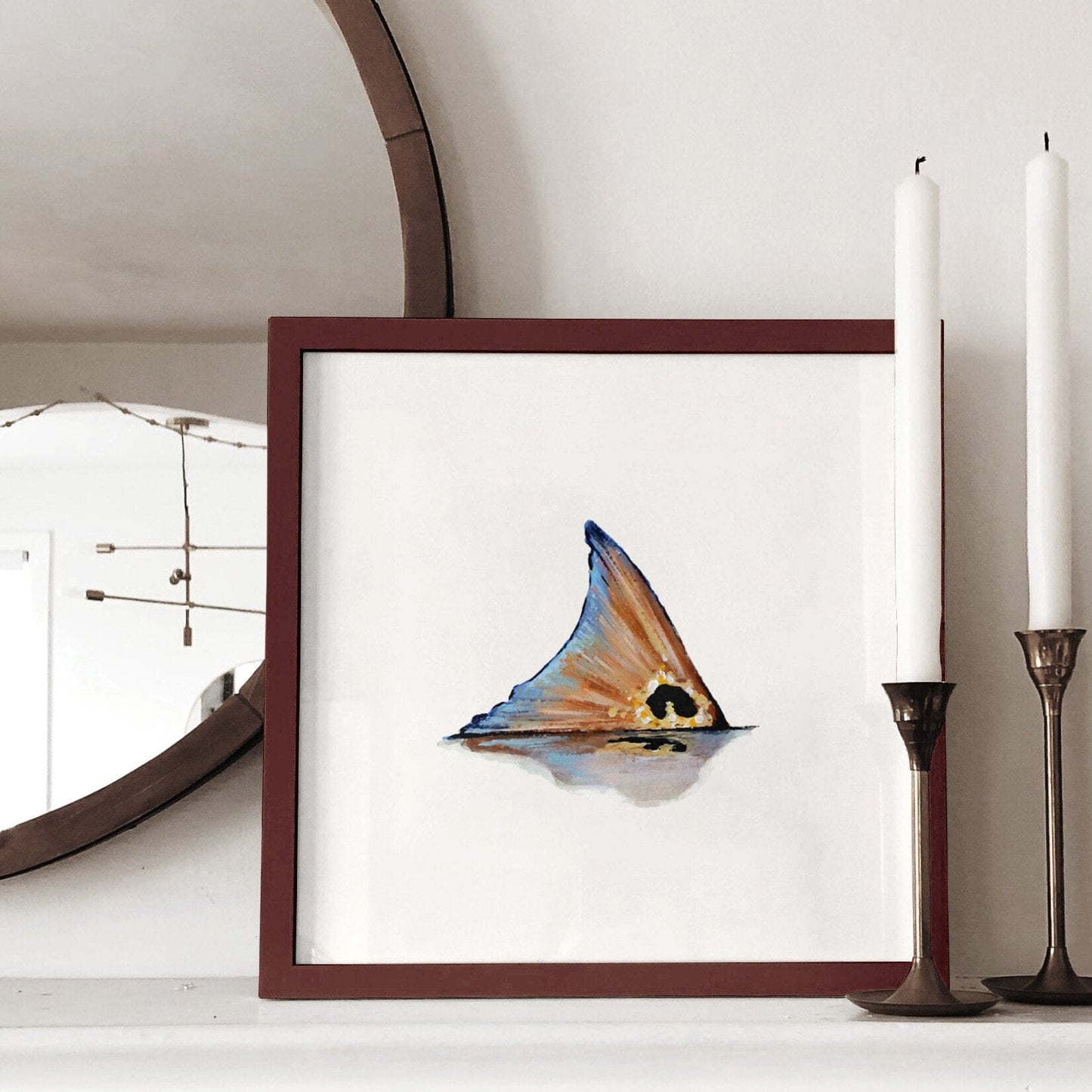 Fine Art Print –Red Fish Tail