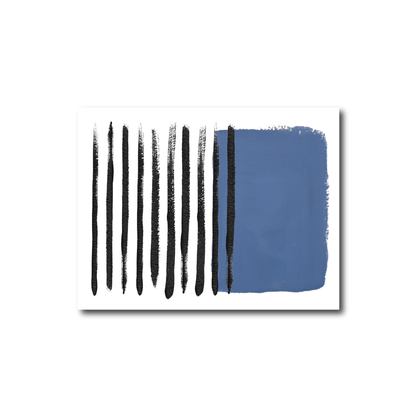 Geometric Blue, Light Blue + Yellow Notecard Set